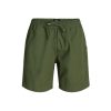 Men Mads Nørgaard Men Shorts | Mads Norgaard Dyed Canvas Shorts Olivine