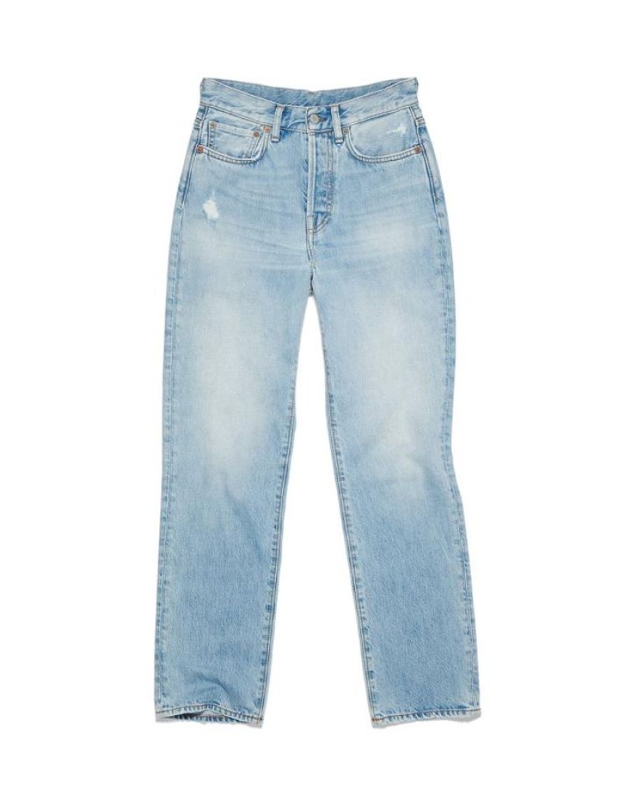 Women Acne Women Jeans | Acne Studios Mece Jeans Light Blue Vintage