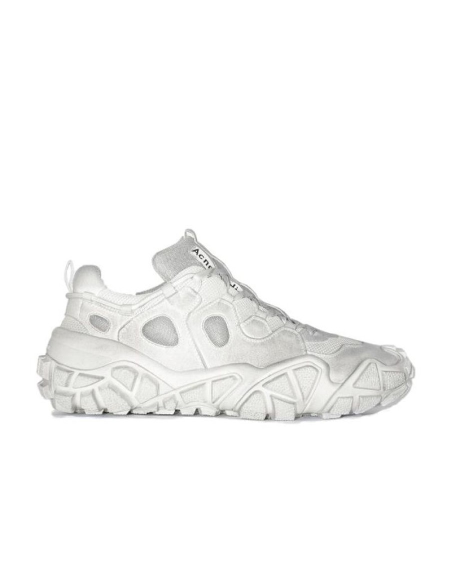 Men Acne Women | Acne Studios Chunky Mesh Sneakers White