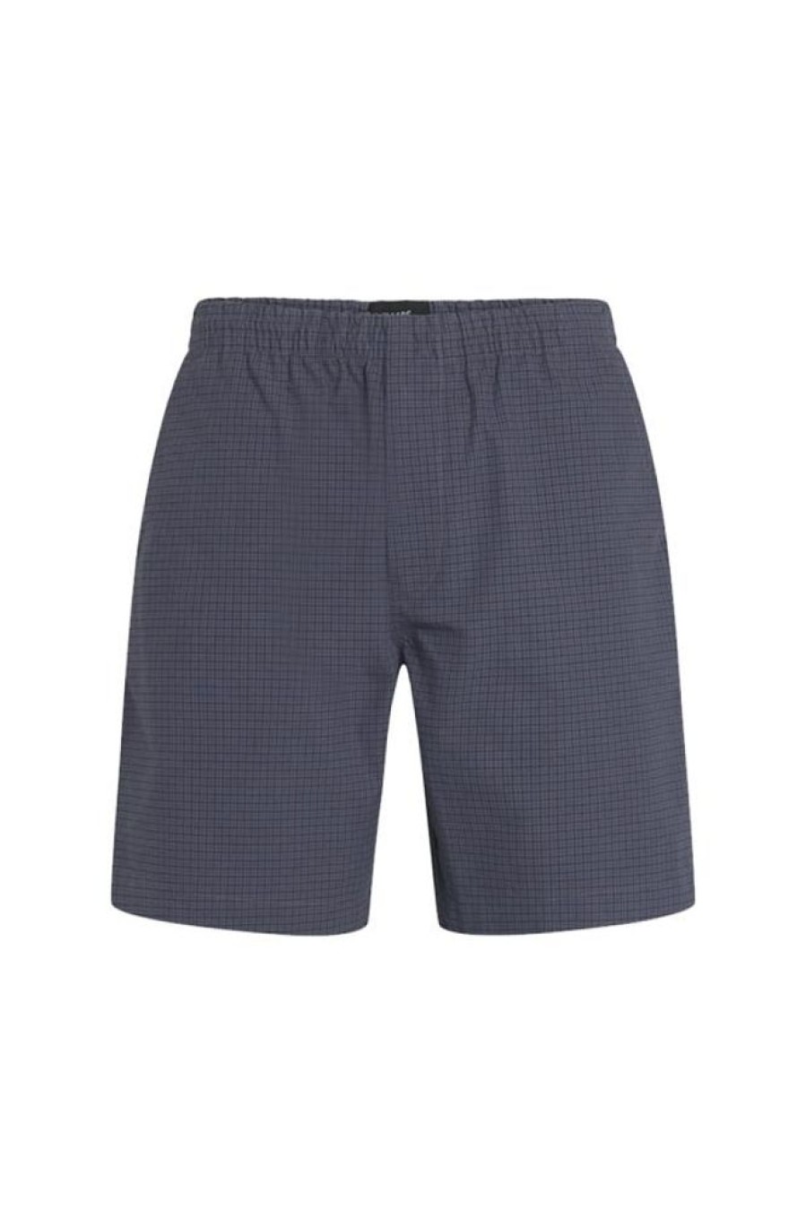 Men Mads Nørgaard Men Shorts | Mads Norgaard Comfort Check Perley Blue Check