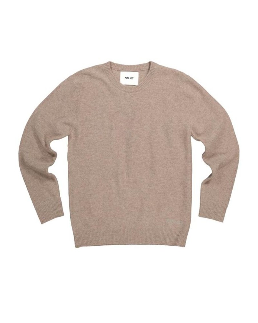 Men NN07 Knitwear | Nn07 Nigel 6585 Sweater Shitake