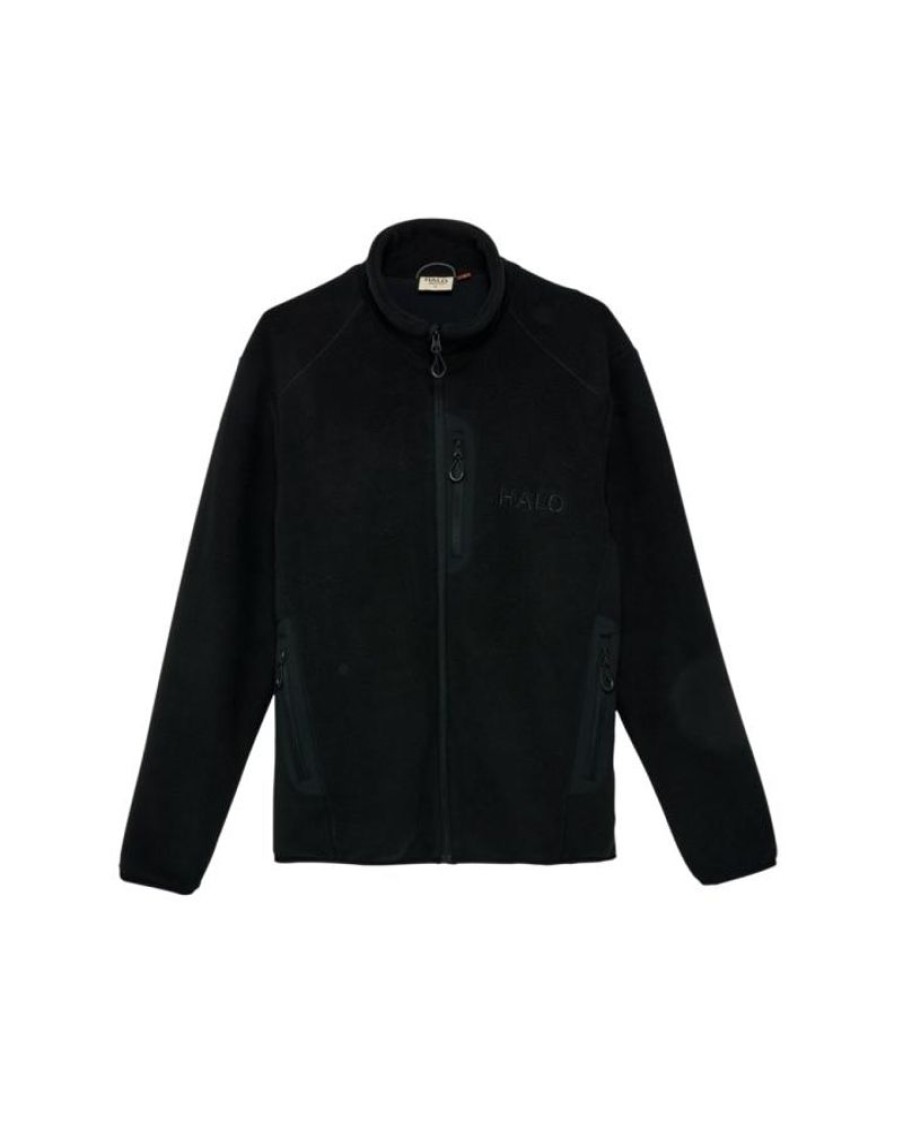 Men HALO Jackets | Halo Teddy Fleece Jacket Black