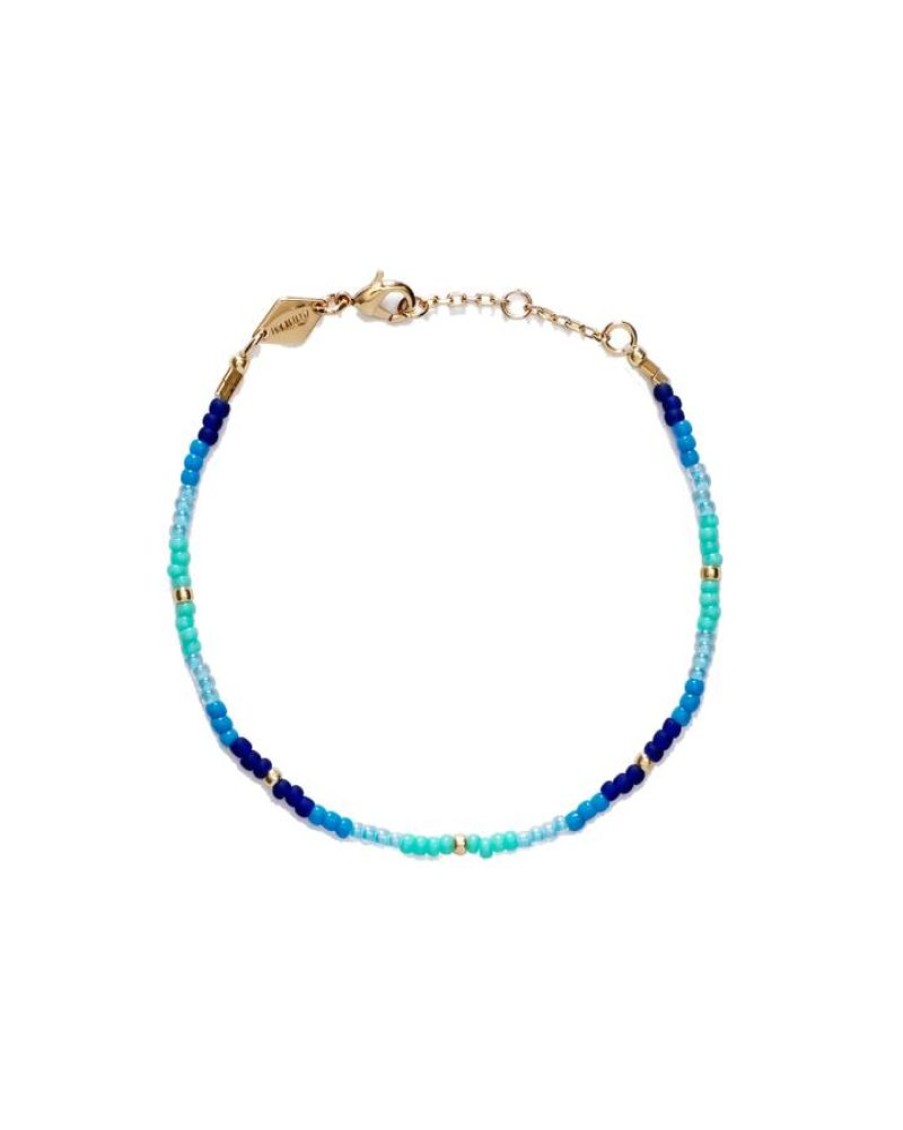 Women Anni Lu Jewellery | Anni Lu Tie-Dye Bracelet Blue Crush