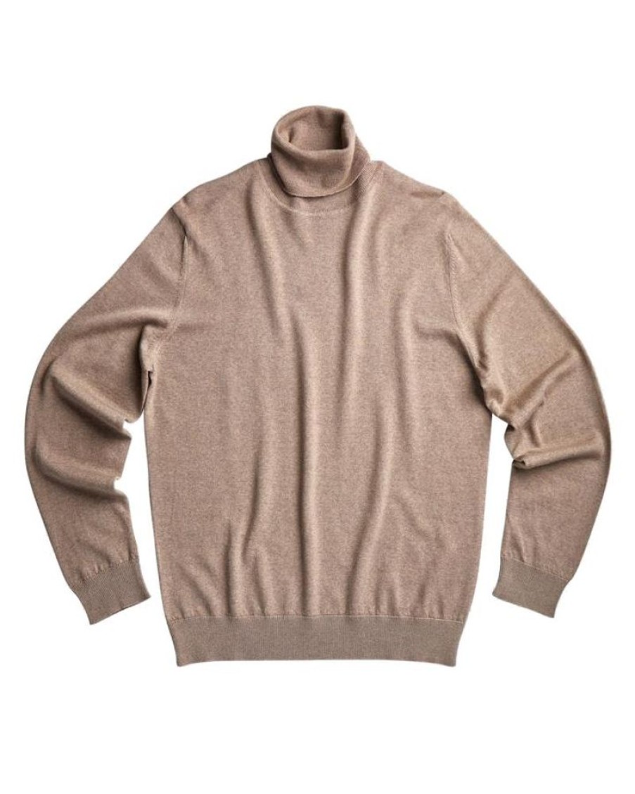 Men NN07 Knitwear | Nn07 Richard 6120 Camel Melange