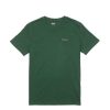 Men Ocean T-Shirt | Ocean Apparel Big O. Tee Dark Green