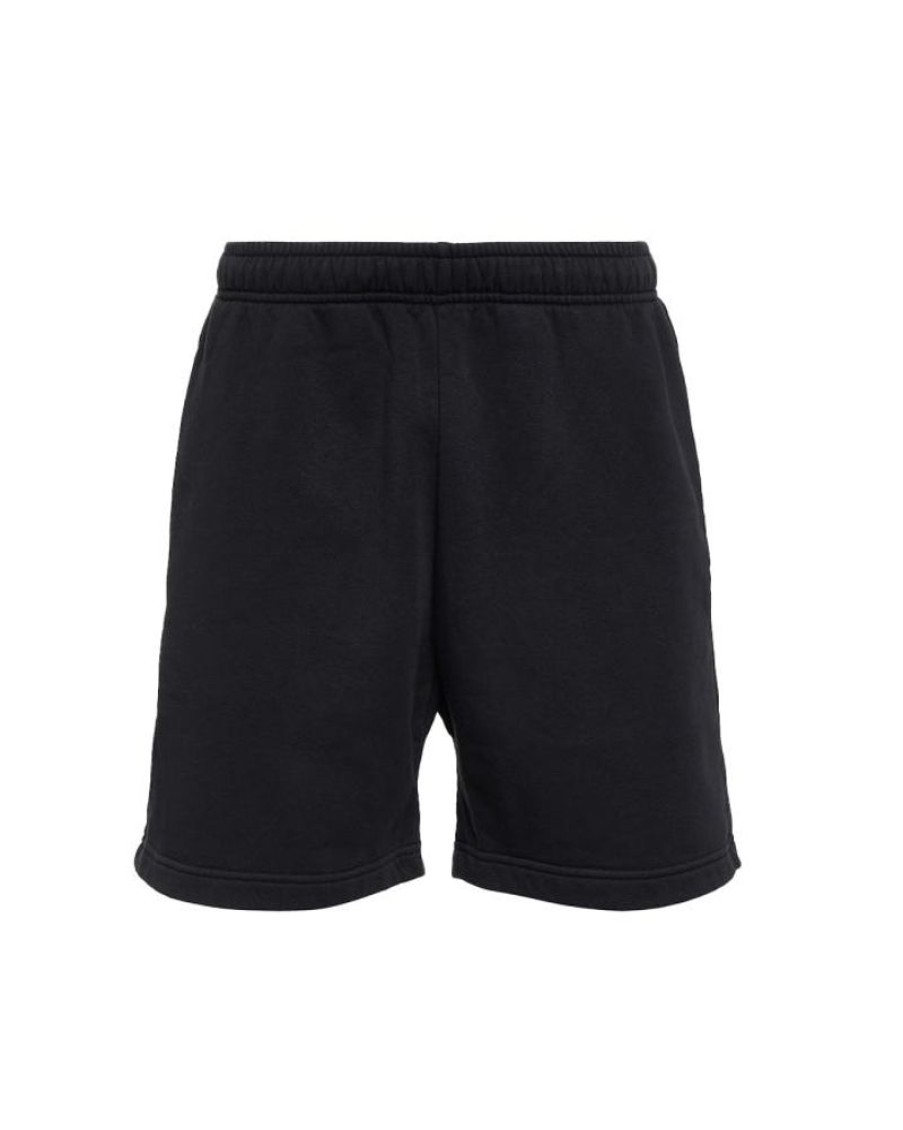 Men Acne Men Shorts | Acne Studios Cotton Blend Shorts Black