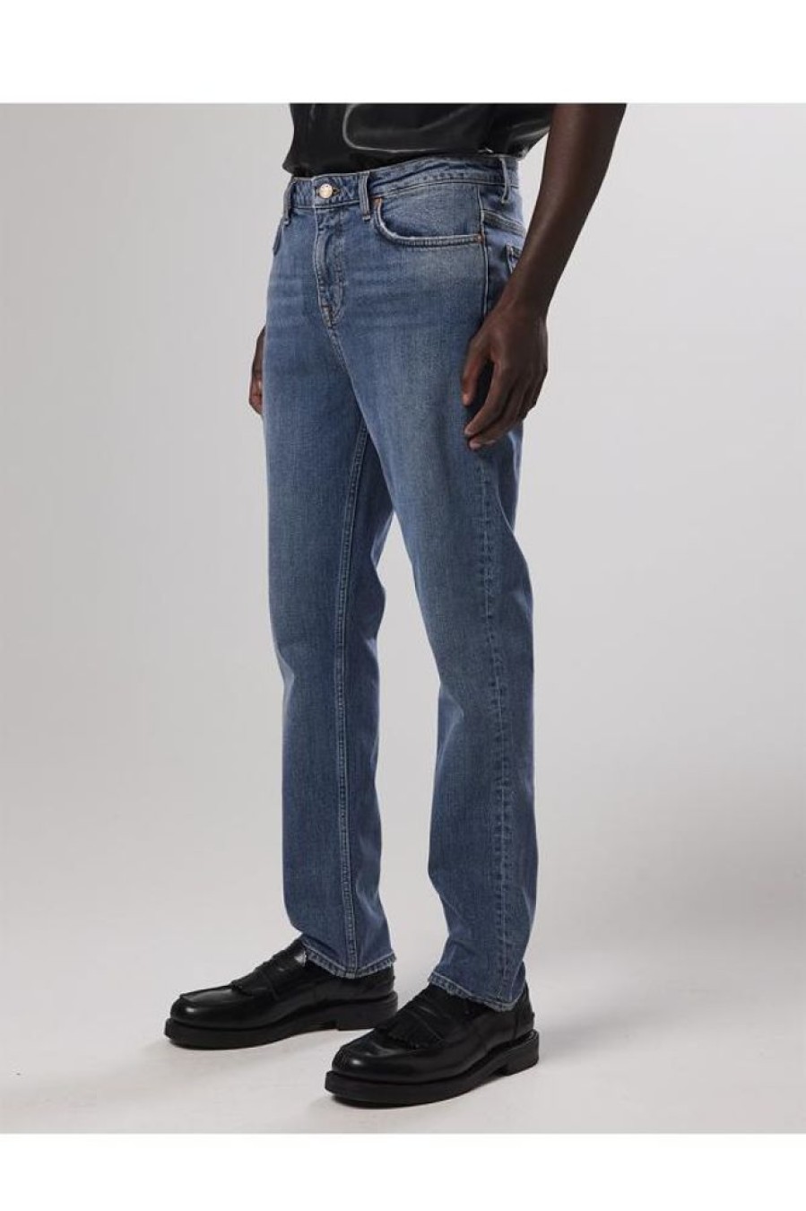 Men NN07 Jeans | Nn07 Johnny 1836 Blue Denim