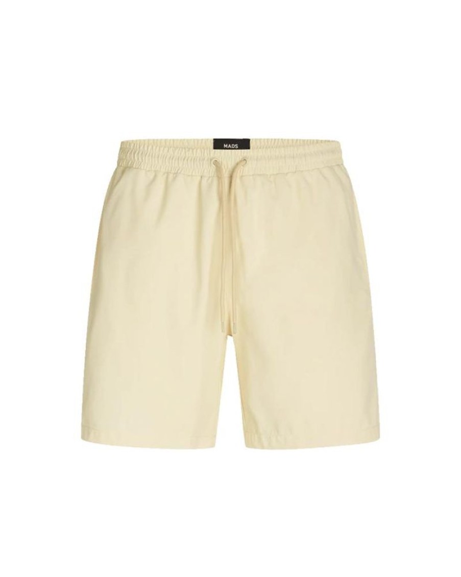 Men Mads Nørgaard Men Shorts | Mads Norgaard Sea Sandro Shorts Vanilla Custard