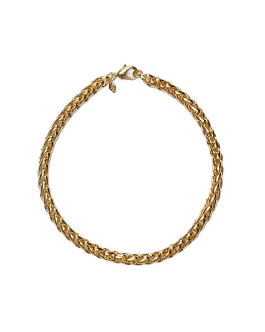 Women Anni Lu Jewellery | Anni Lu Liquid Gold Necklace Gold