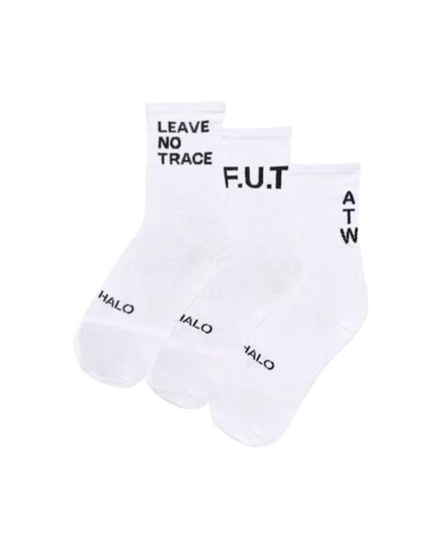 Men HALO | Halo 3-Pack Cotton Socks Marshmallow