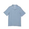 Men NN07 T-Shirt | Nn07 Ross Ss Polo 3463 Ashley Blue