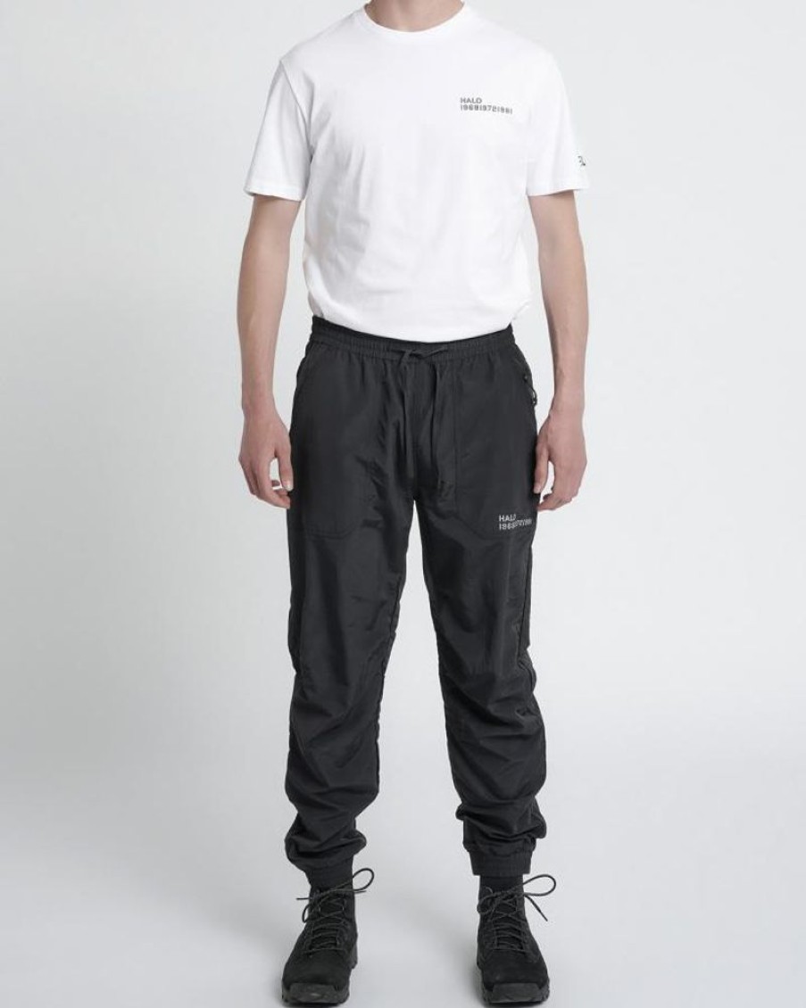 Men HALO Chinos & Pants | Halo Nylon Pant Black