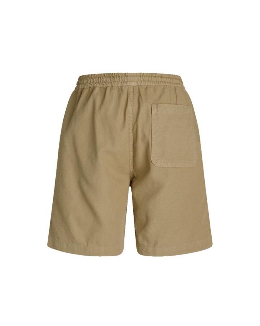 Men Mads Nørgaard Men Shorts | Mads Norgaard Dyed Canvas Shorts Kelp