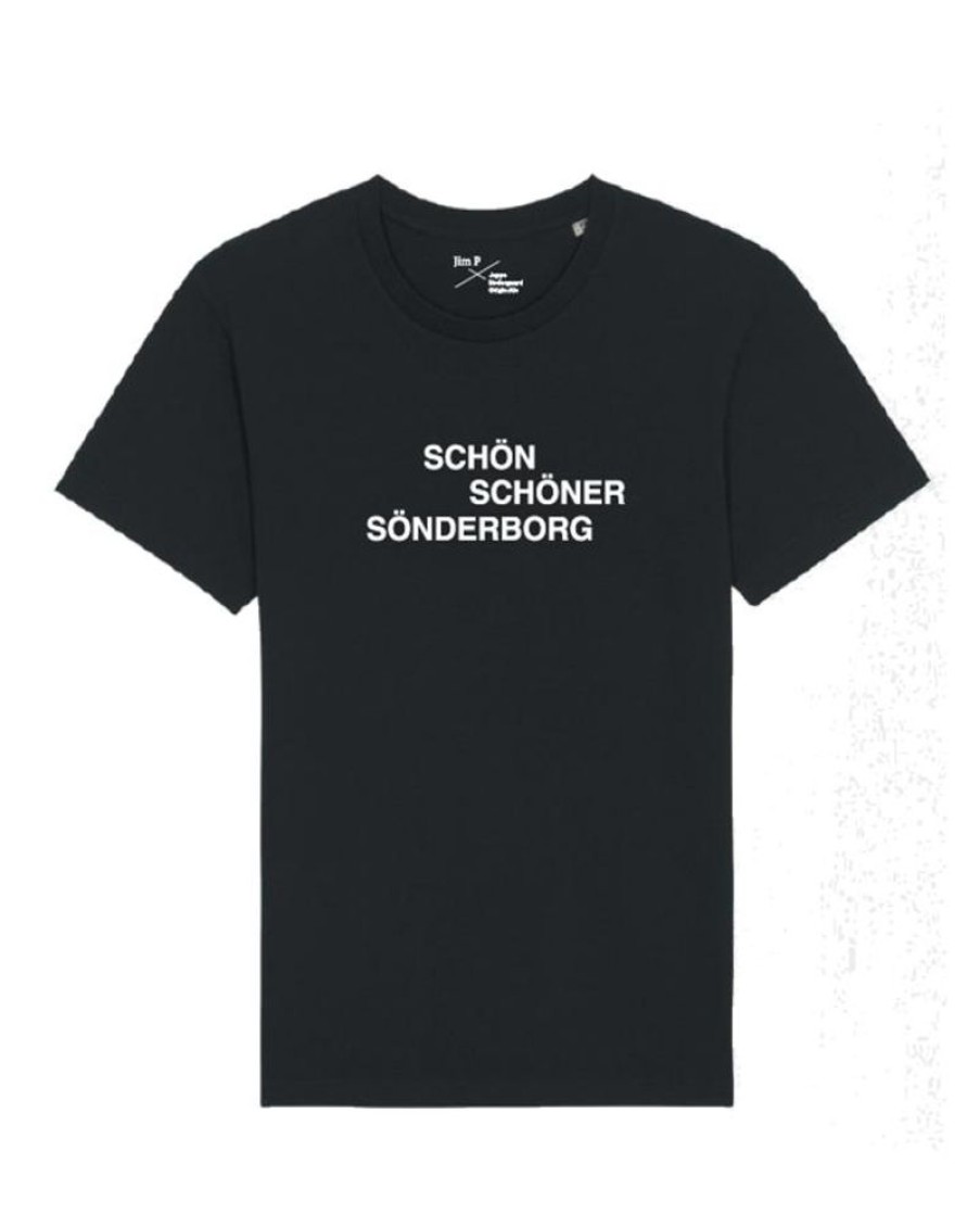 Men Schön Schöner Sönderborg T-Shirt | Schon Schoner Sonderborg Tee Black