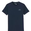 Men Schön Schöner Sönderborg T-Shirt | Schon Schoner Sonderborg Small Logo Tee Navy