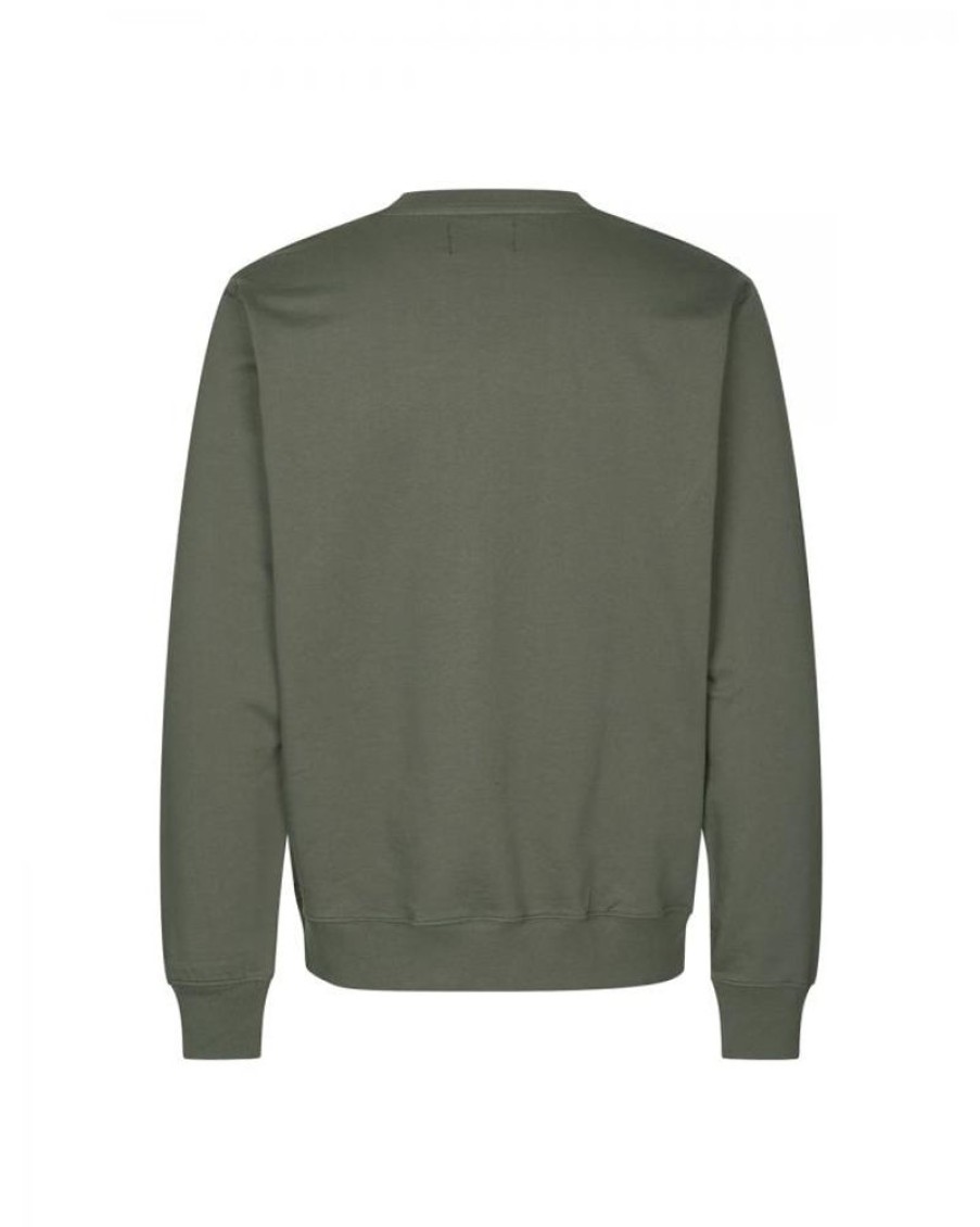 Men Mads Nørgaard Men Knitwear | Mads Norgaard Light Terry Asker Sweat Beluga