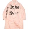 Men Acne Women Jackets | Acne Studios Omack Nylon Logo Coat