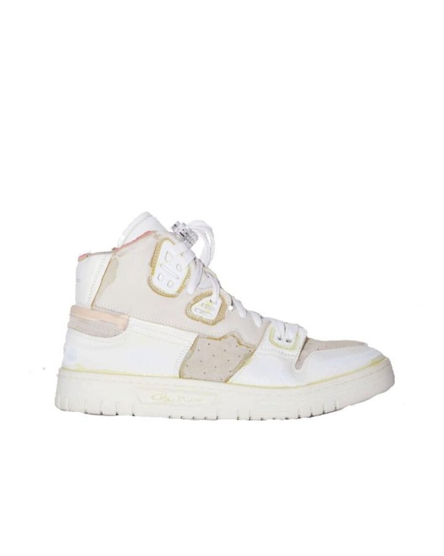 Men Acne Women | Acne Studios 08Sthlm High Destroyed White/Off White