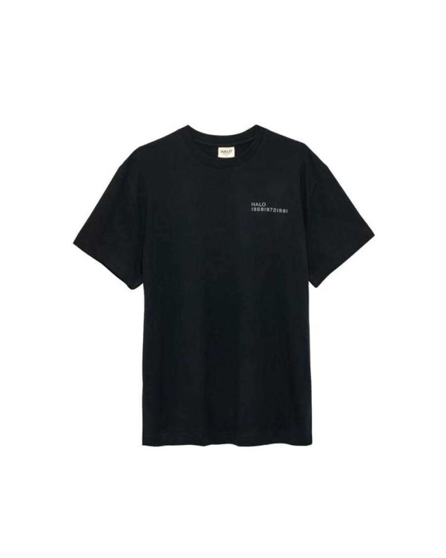 Men HALO T-Shirt | Halo Cotton T-Shirt Black