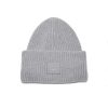 Men Acne Women | Acne Studios Pansy N Face Hat Grey Melange