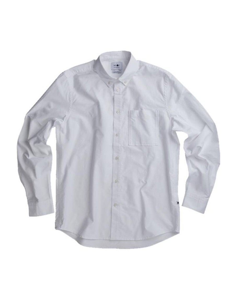 Men NN07 Shirts | Nn07 Arne Bd 5031 White