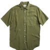 Men NN07 Shirts | Nn07 Errico Ss 5969 Leaf Green