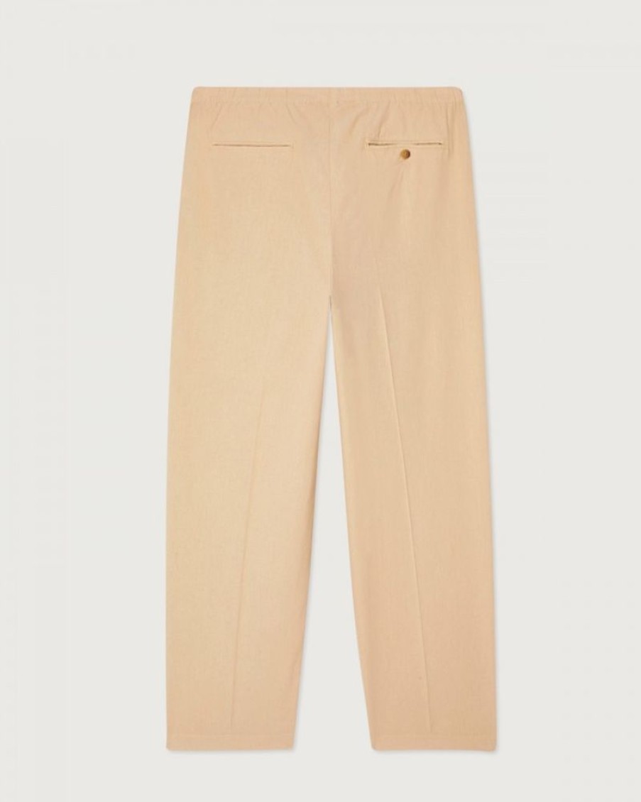 Men American Vintage Chinos & Pants | American Vintage Vaystreet Trouser Porridge